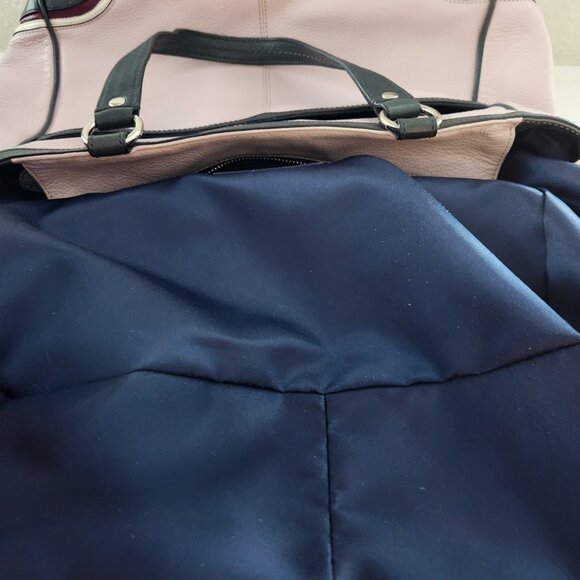 Like New Coach Laura Pink Leather Spector Shoulder Bag Satchel Purse - Picture 12 of 14